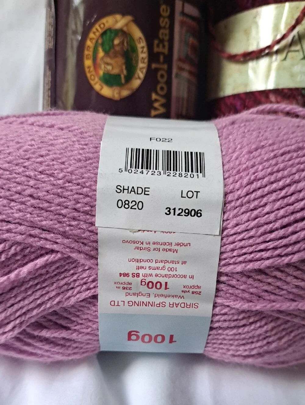 Sirdar Supersoft Aran Yarn Bundle in Pink & Plum